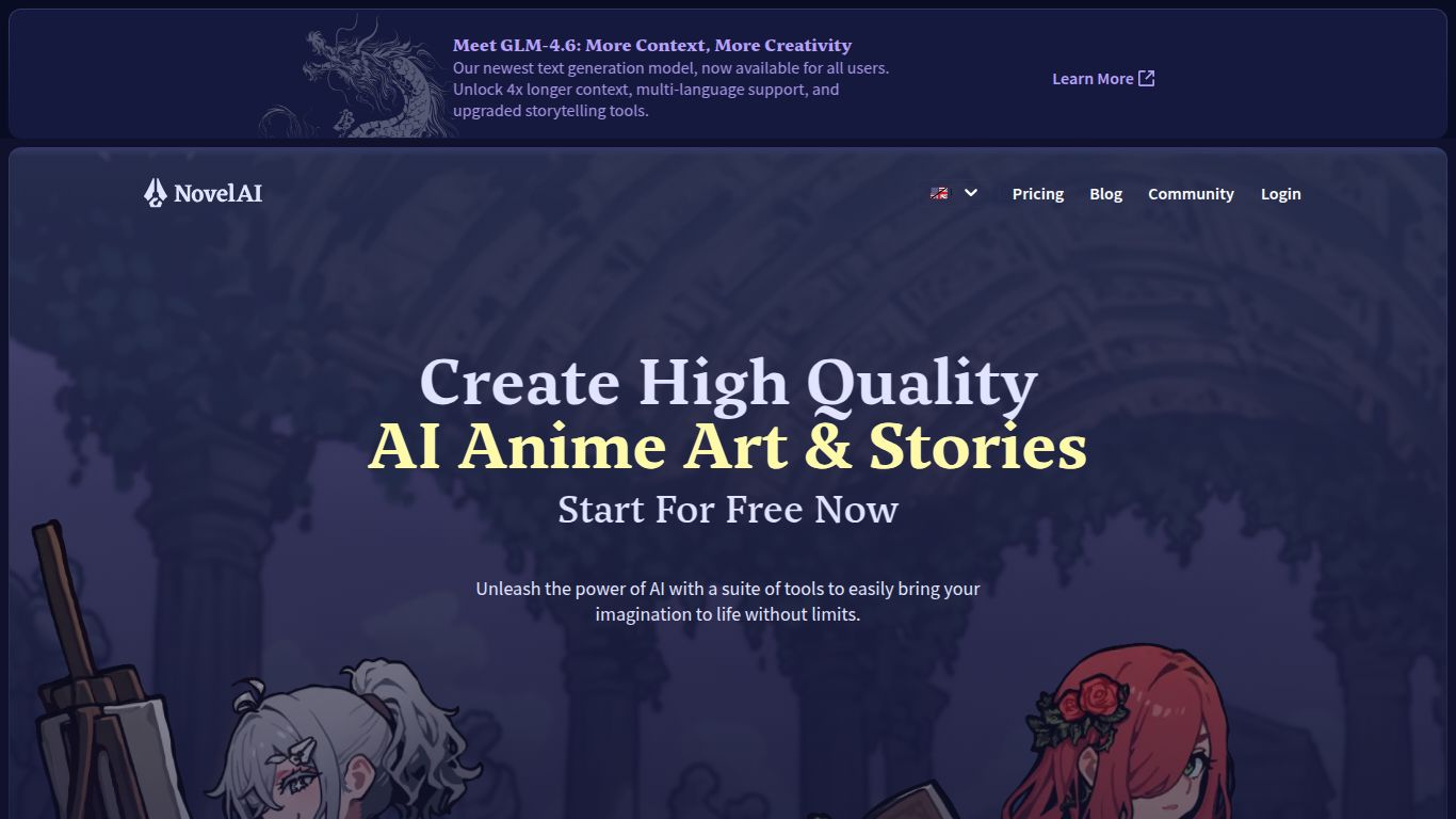 NovelAI — Text Adventure Mode