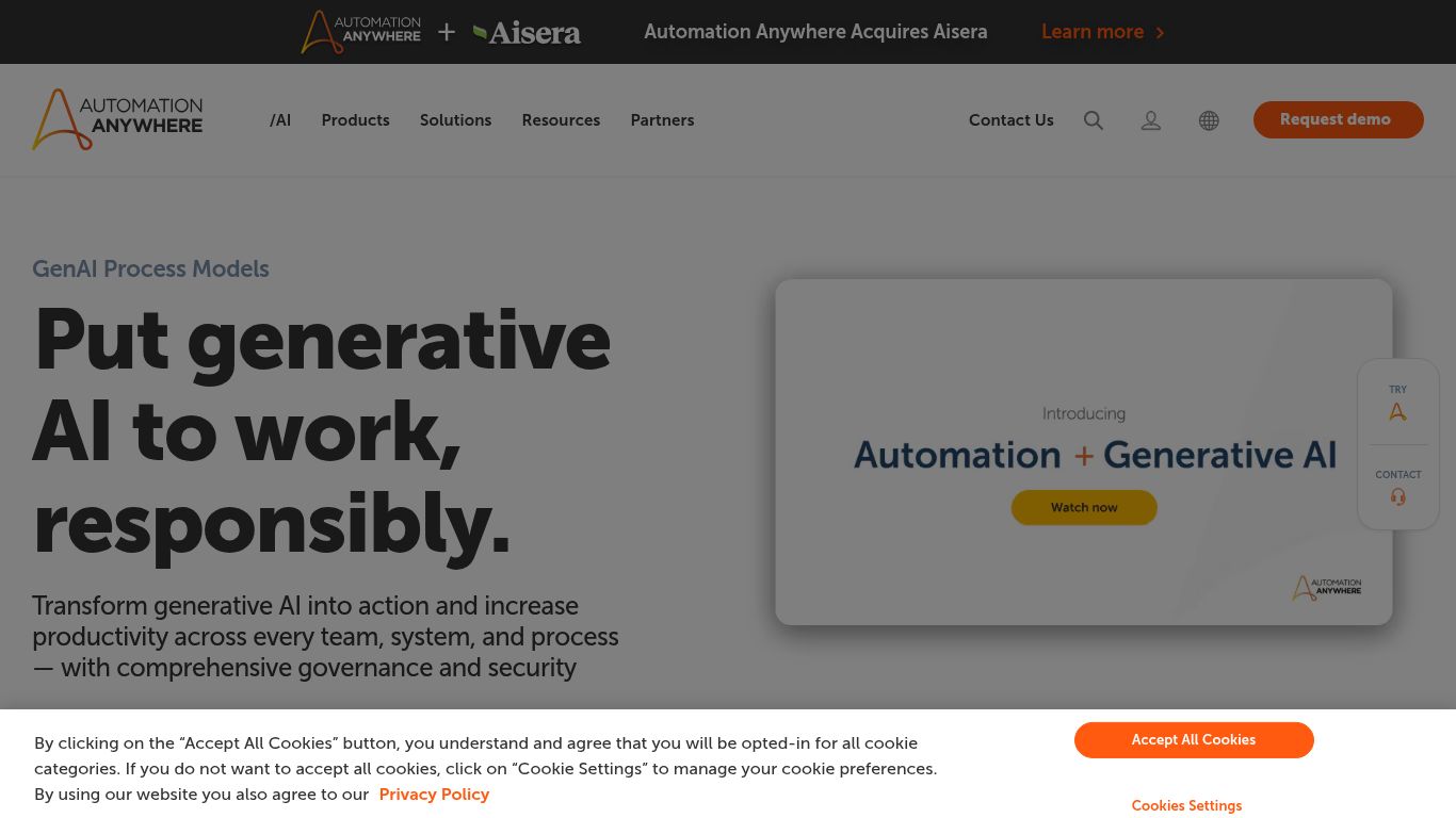 Automation Anywhere – Generative AI