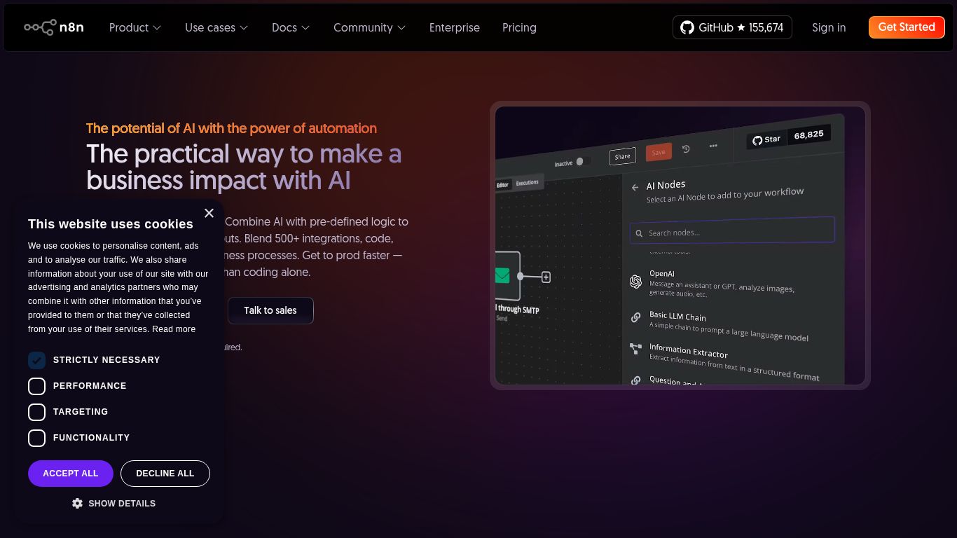 n8n – AI Workflow Automation