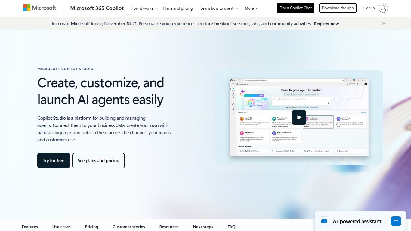 Microsoft Copilot Studio